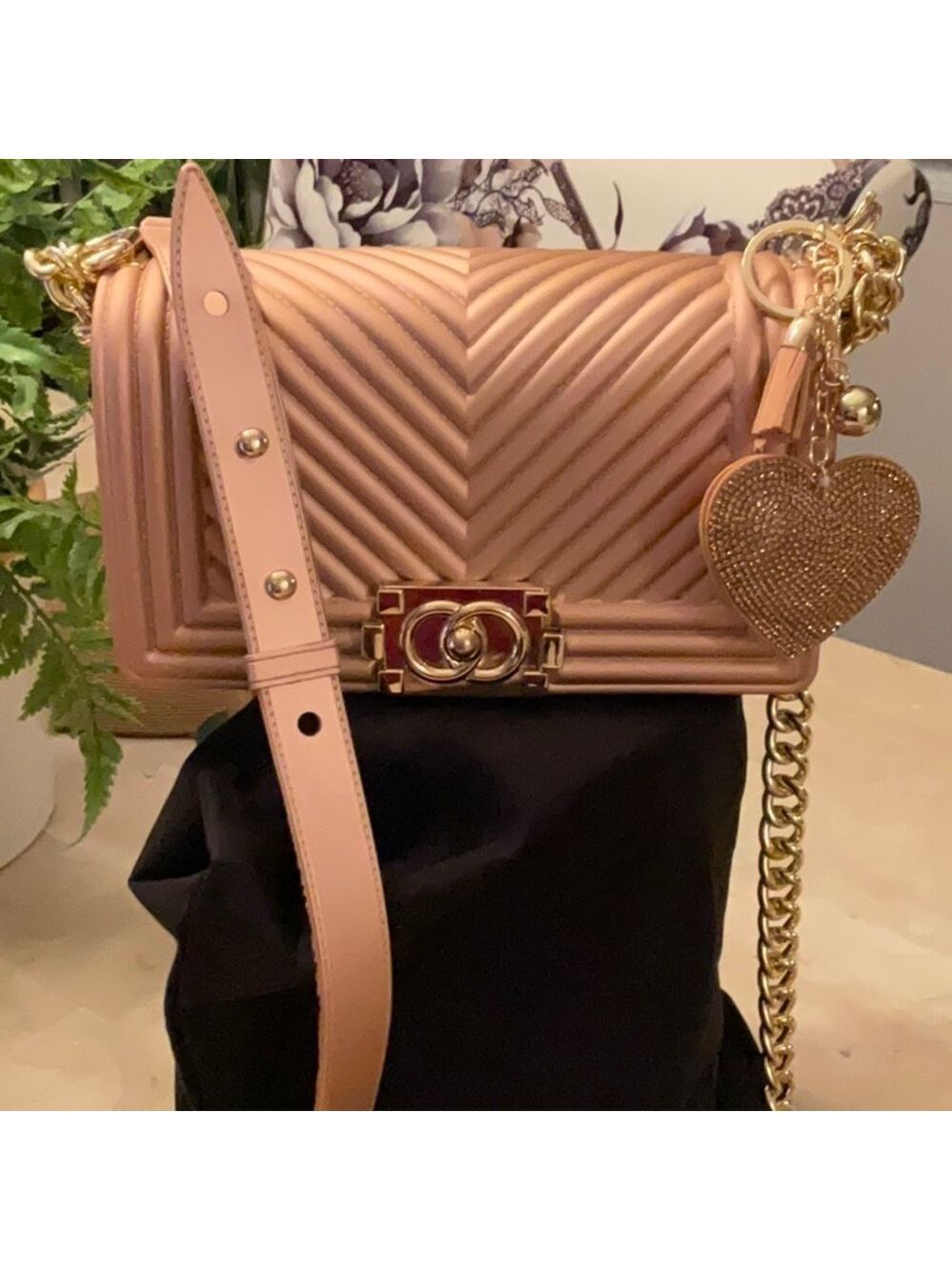 Gold Jelly Purse